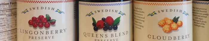 Hafi Lingonberry Queens Blend Cloudberry preserves